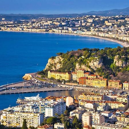Beau 3 Pieces, 7 Pers, 2 Terrasses, Centre, Calme, Securite Leilighet Nice Eksteriør bilde