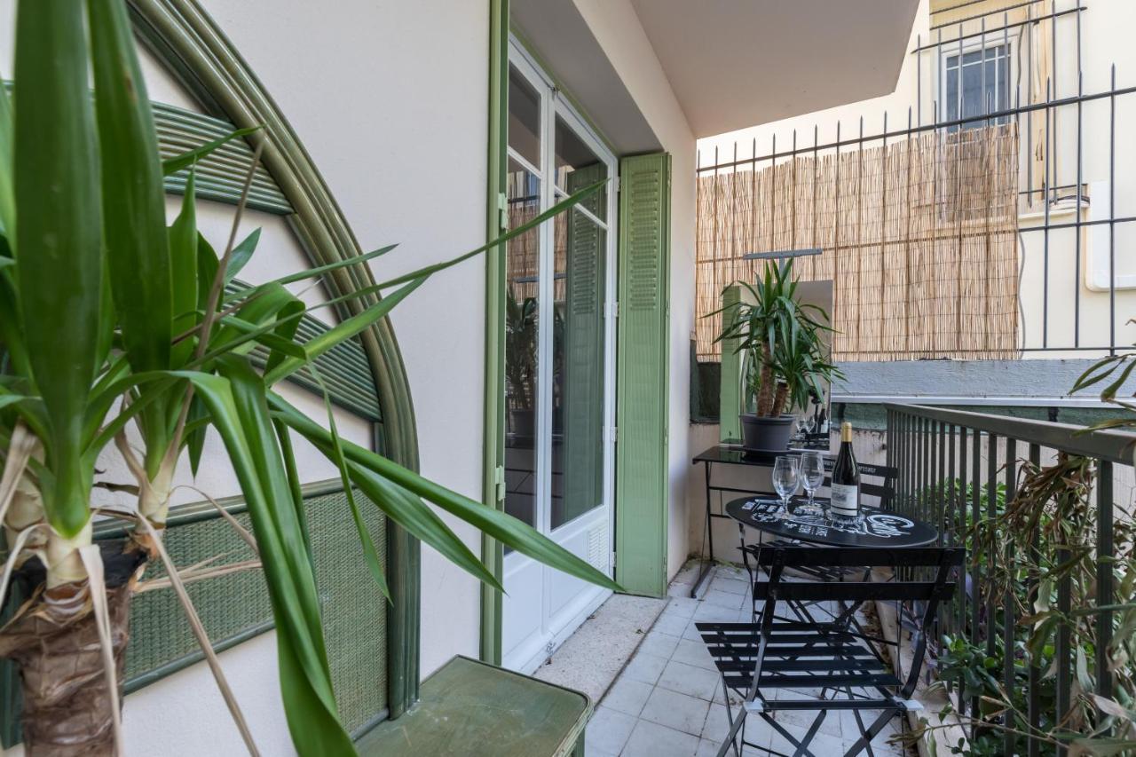 Beau 3 Pieces, 7 Pers, 2 Terrasses, Centre, Calme, Securite Leilighet Nice Eksteriør bilde