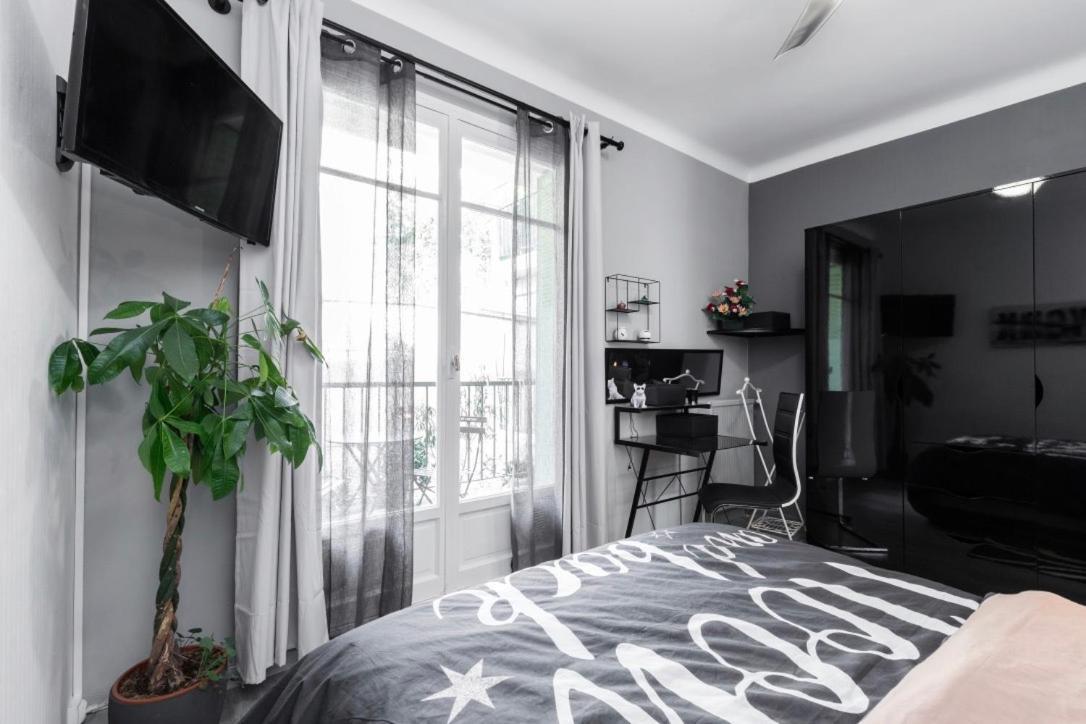 Beau 3 Pieces, 7 Pers, 2 Terrasses, Centre, Calme, Securite Leilighet Nice Eksteriør bilde